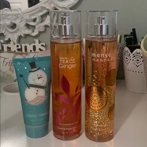 BBW fragrance mist duo & holiday lotion